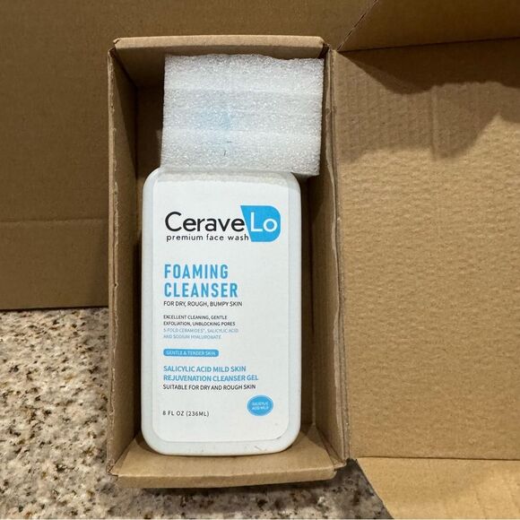 Cerave Lo Foaming Cleanser Salicylic Acid 8oz NIB - Picture 1 of 5
